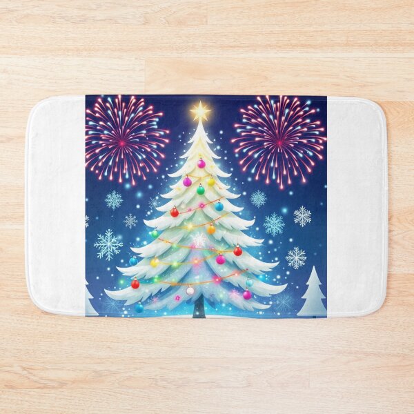 Item preview, Modern Minimal Christmas Tree Illustration for Holiday Season – Clean Festive Winter Artwork designed and sold by LeoArt007.