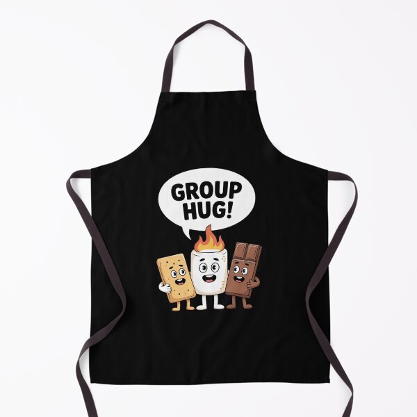 Item preview, Group Hug S'mores Camping Bonefire Chocolate Marshmallow designed and sold by VerseFarm.