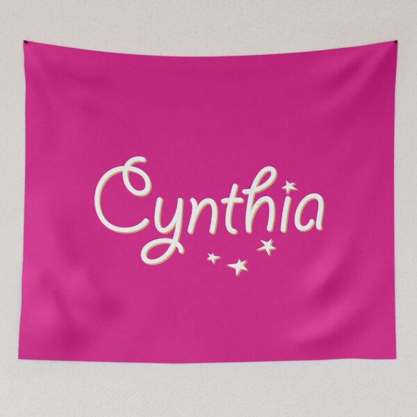 Item preview, My Name is Cynthia designed and sold by CharlottePlaceArt.
