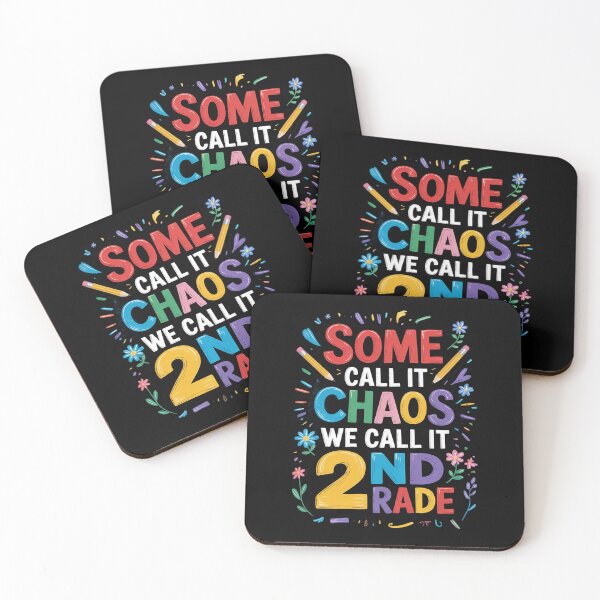 Item preview, Some Call It Chaos We Call It 2nd Grade Back To School  designed and sold by RsFilsingerArt.