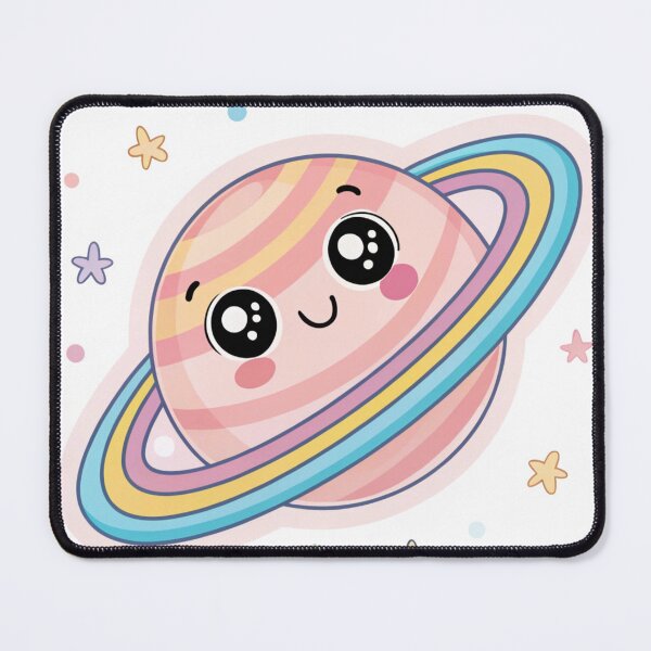 Item preview, Planeta espacial kawaii designed and sold by lamabream.