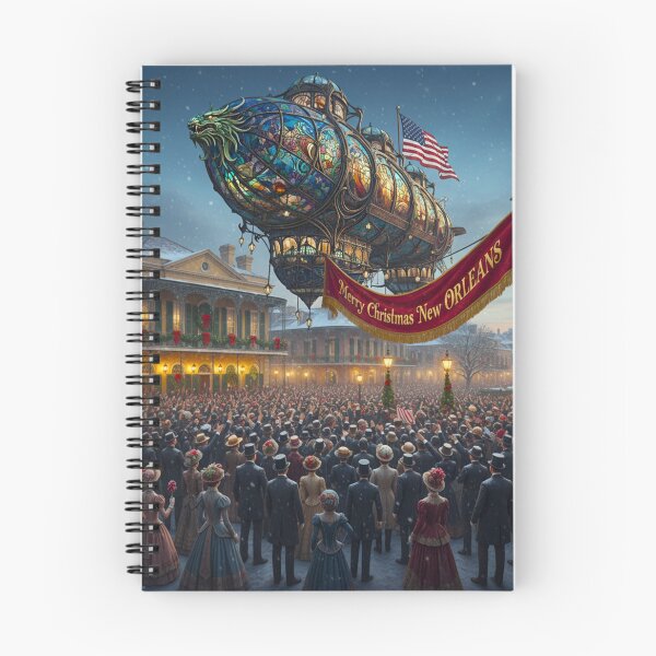 Item preview, Historic  1900’s New Orleans Beauregard-Keyes House XMAS Airship designed and sold by AppliedAtelier.