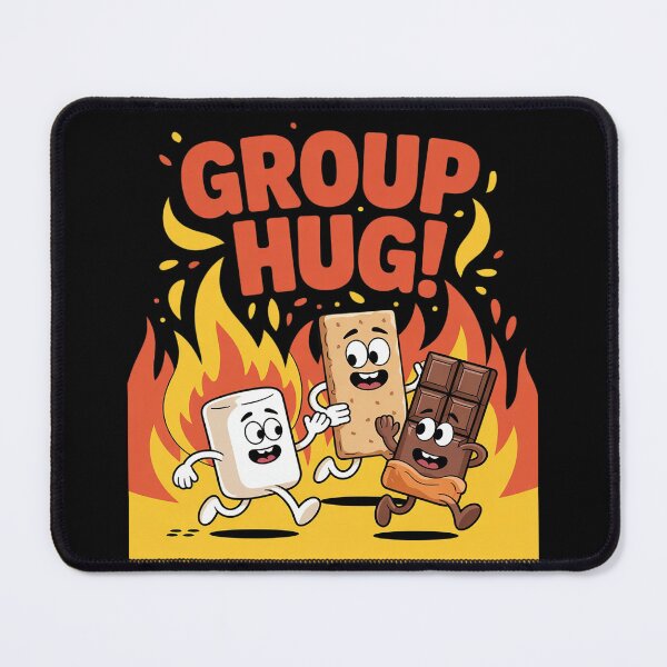 Item preview, Group Hug Smores Camping Roasting Outdoor  designed and sold by VerseFarm.