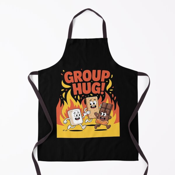 Item preview, Group Hug Smores Camping Roasting Outdoor designed and sold by VerseFarm.