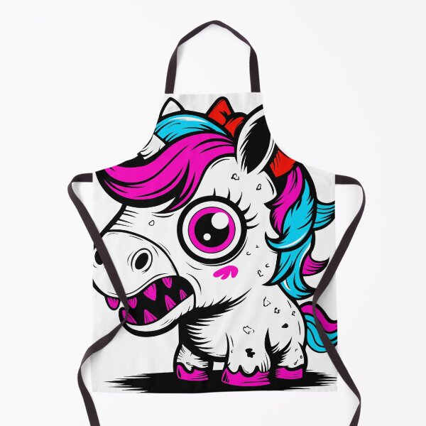 Item preview, Quirky, colorful unicorn designed and sold by QuanntixArt.