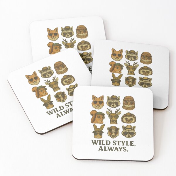 Item preview, Quirky Woodland Animals in Vintage Sunglasses designed and sold by Taylor Bb.