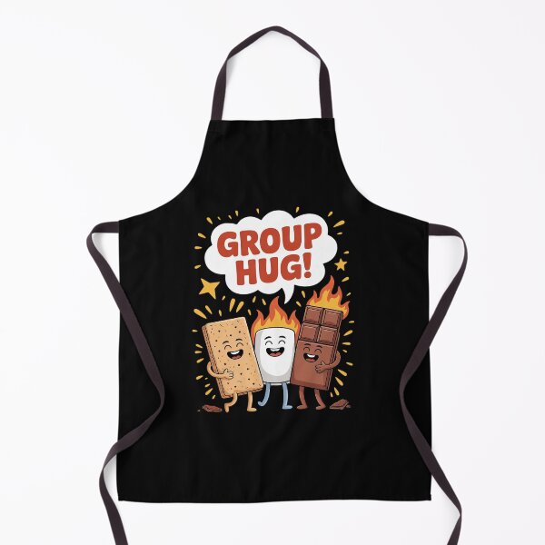 Item preview, Group Hug Smores Funny Camping Chocolate Marshmallow S'mores designed and sold by VerseFarm.