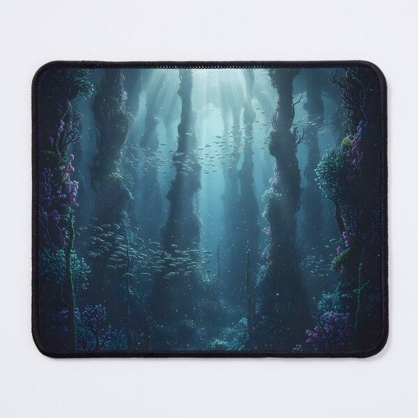 Item preview, Sunlit Underwater Pillars of the Deep designed and sold by homydesign.