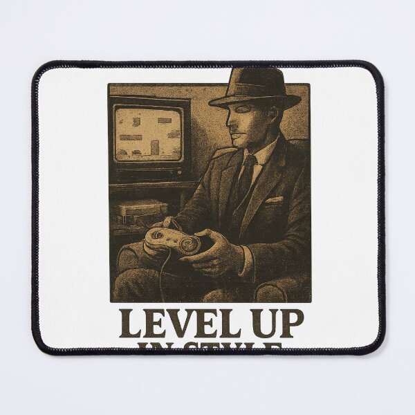 Item preview, Level Up in Style Vintage 90s Gaming Retro designed and sold by Taylor Bb.
