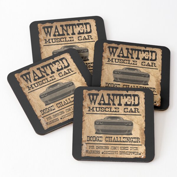 Item preview, Wanted ... Muscle Car designed and sold by CUTOCARS-SHOP.