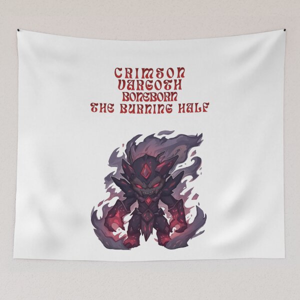 Item preview, Crimson Vargoth Boneborn – The Burning Half of Monzora designed and sold by Monzora.