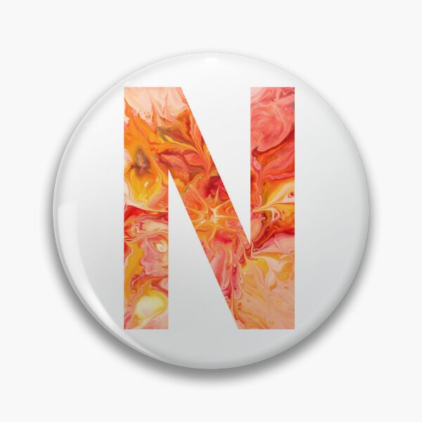 Item preview, Colorful Abstract Letter N T-Shirt Art designed and sold by CoolGTees.