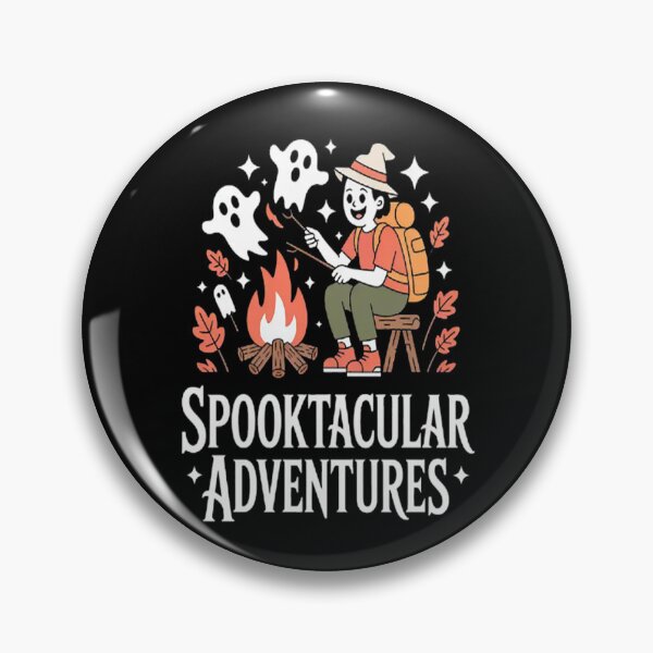 Item preview, Spooktacular Adventures Around The Campfire Camping Fun designed and sold by TeamLequid.