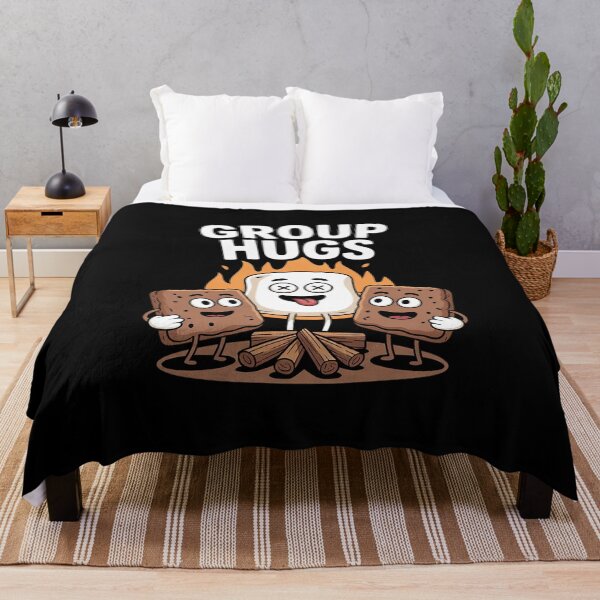 Item preview, Group Hug Smores Outdoor Camping Food Funny Dessert designed and sold by VerseFarm.