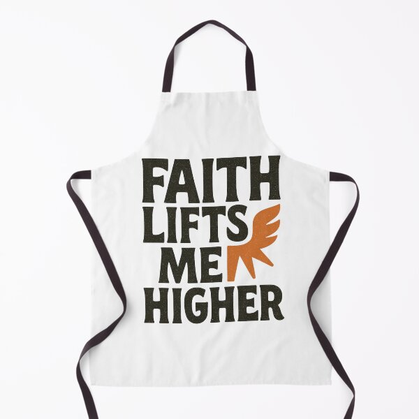 Item preview, Faith Lifts Me Higher - Vintage Hand-Drawn Inspirational designed and sold by Taylor Bb.