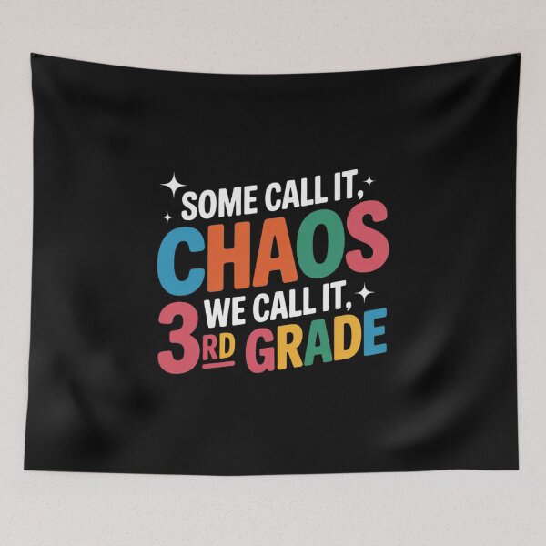 Item preview, Some Call It Chaos We Call It Forth Grade 4th Grade Teacher1  designed and sold by RsFilsingerArt.