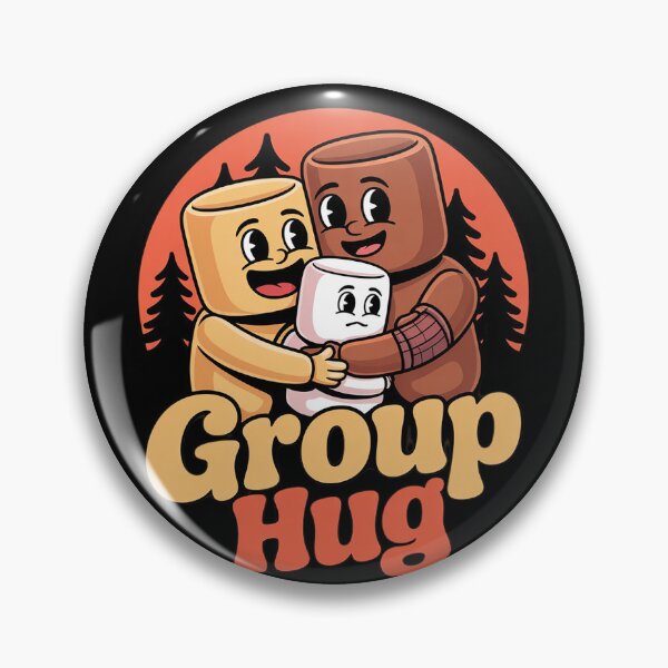 Item preview, Group Hug Smores Group Hug Camping Group Hug  designed and sold by VerseFarm.
