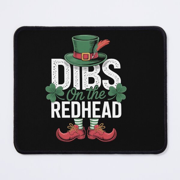 Item preview, Dibs On The Redhead Irish Leprechaun St Patricks Day designed and sold by RayhendersonArt.