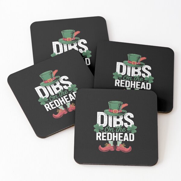 Item preview, Dibs On The Redhead Irish Leprechaun St Patricks Day designed and sold by RayhendersonArt.