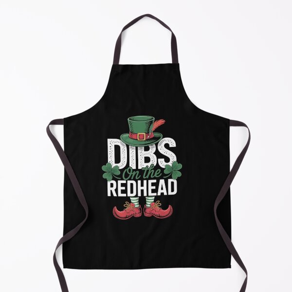 Item preview, Dibs On The Redhead Irish Leprechaun St Patricks Day designed and sold by RayhendersonArt.
