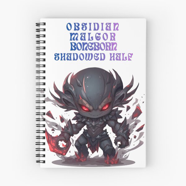 Item preview, Obsidian Malcor Boneborn – The Shadowed Half of Monzora designed and sold by Monzora.