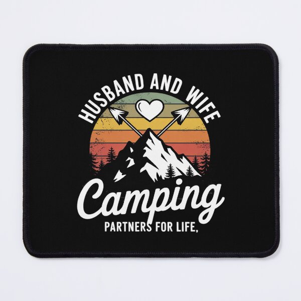 Item preview, Husband And Wife Camping Partners For Life Funny Camper 1 designed and sold by VerseFarm.