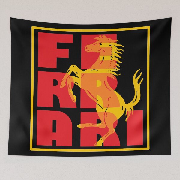 Item preview, Red Prancing Horse designed and sold by HSDESIGNS  SHOP.
