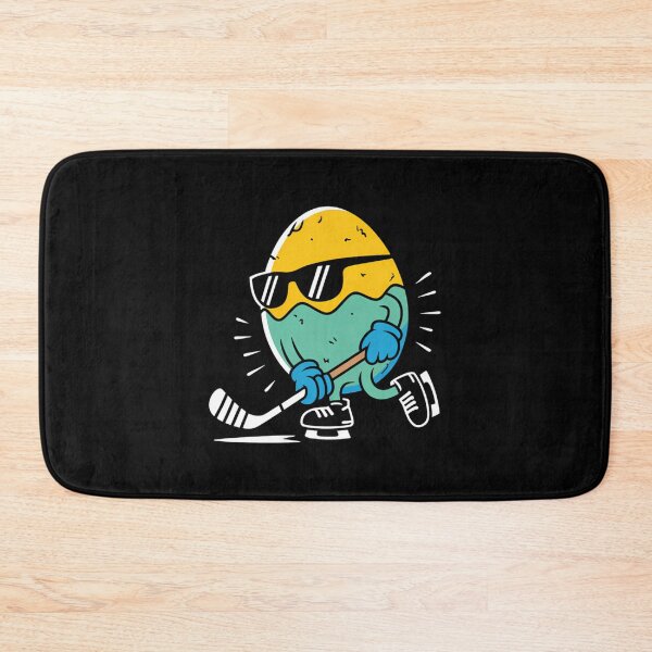 Item preview, Easter Egg Playing Ice Hockey Cute Sports designed and sold by YaulTape.