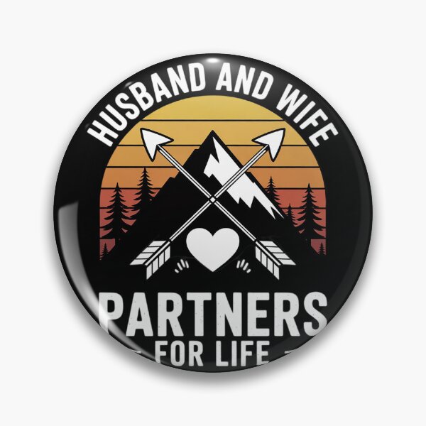 Item preview, Husband And Wife Camping Partners For Life Funny Camper designed and sold by VerseFarm.