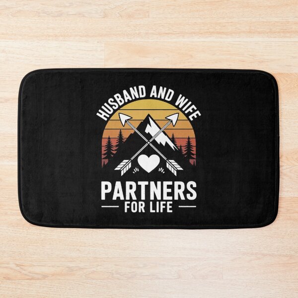 Item preview, Husband And Wife Camping Partners For Life Funny Camper designed and sold by VerseFarm.
