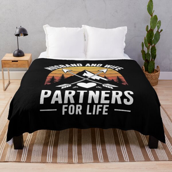 Item preview, Husband And Wife Camping Partners For Life Funny Camper  designed and sold by VerseFarm.