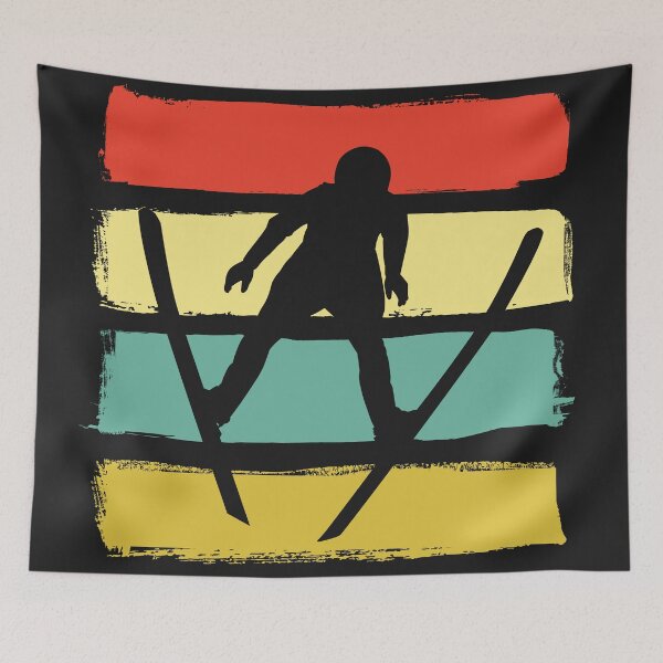 Item preview, Retro Ski Jumper | Ski Jumping | Ski Flying designed and sold by Anniko Art Studio.