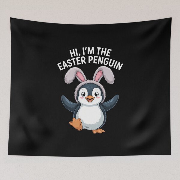 Item preview, Easter Penguin Cute Bunny designed and sold by YaulTape.