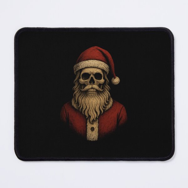 Item preview, Spooky Skeleton Santa – Dark Gothic Christmas Horror Art designed and sold by Apexwear .