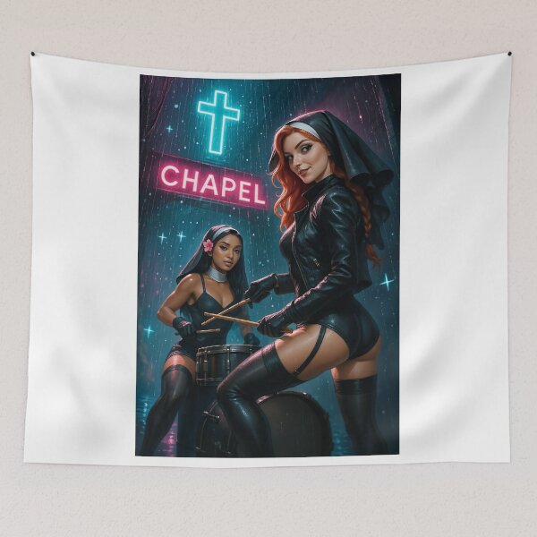 Item preview, Rowan x Shanti drums in neon chapel rainstorm designed and sold by CathryneDelamort.
