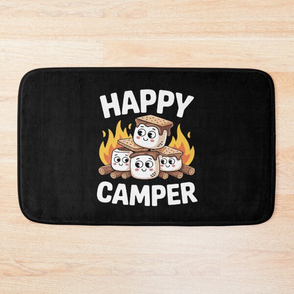 Item preview, Kawaii Smore Happy Camper Camping Crew Trip Campfire Squad  designed and sold by VerseFarm.