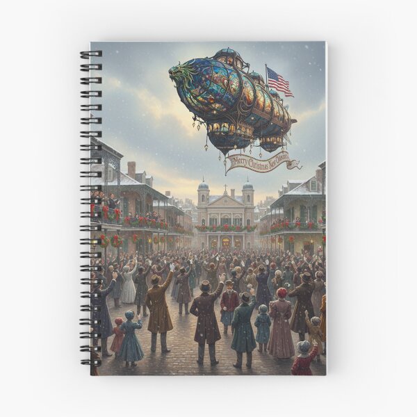 Item preview, Historic  1900’s New Orleans Ursuline Convent XMAS Airship designed and sold by AppliedAtelier.