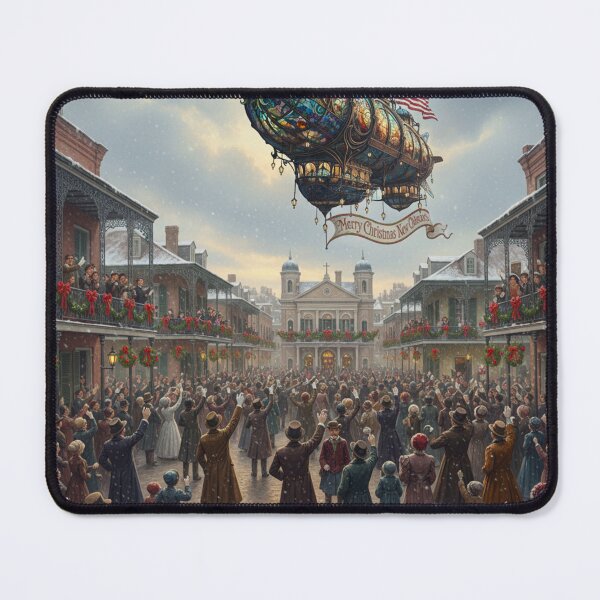 Item preview, Historic 1900’s New Orleans Ursuline Convent XMAS Airship designed and sold by AppliedAtelier.