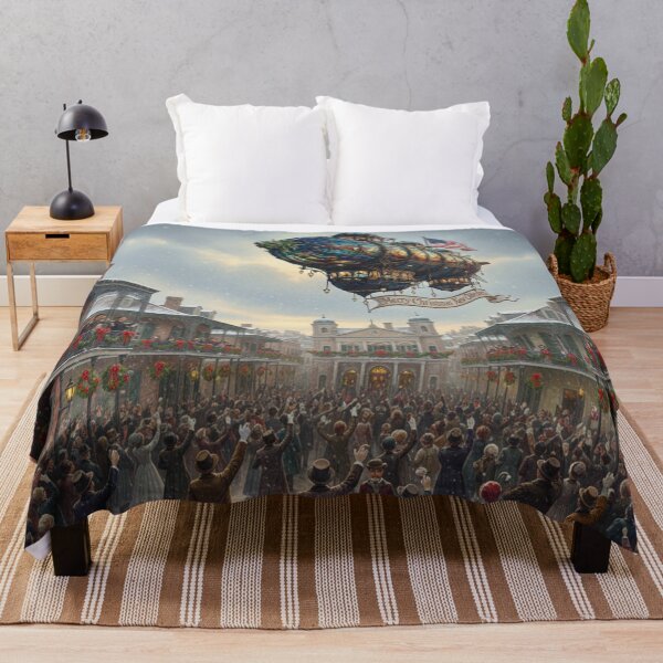 Item preview, Historic  1900’s New Orleans Ursuline Convent XMAS Airship designed and sold by AppliedAtelier.