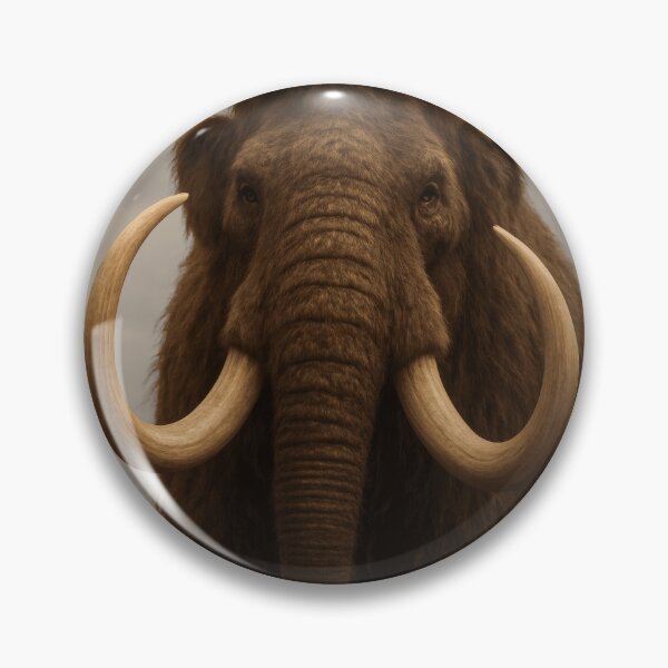 Item preview, The Pleistocene Colossus: Majestic Portrait of the Woolly Mammoth designed and sold by PrehistoryPulse.