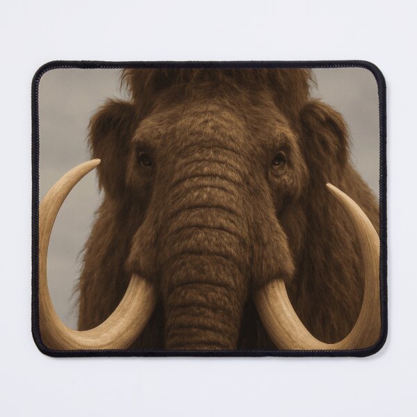 Item preview, The Pleistocene Colossus: Majestic Portrait of the Woolly Mammoth designed and sold by PrehistoryPulse.