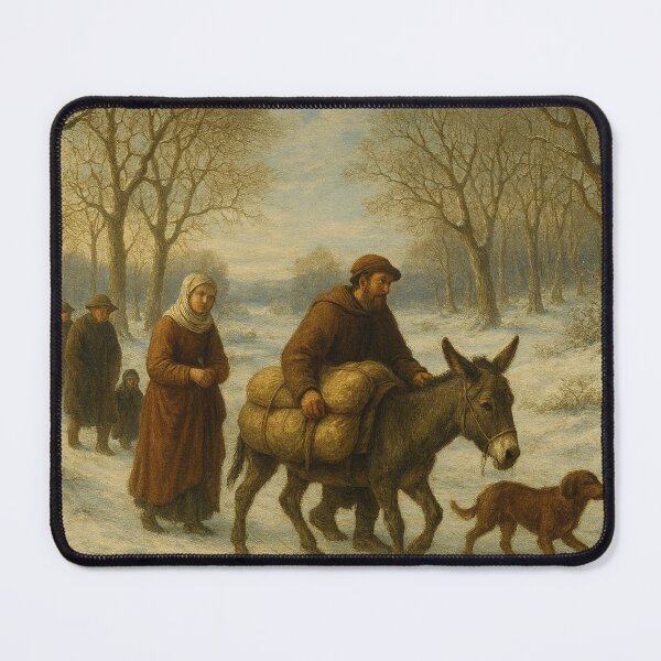 Item preview, Winter journey under bare trees designed and sold by Sigtrix.