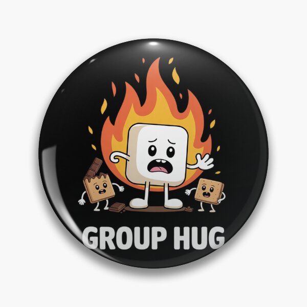 Item preview, Kids Camping Group Hug Smores Marshmallow Men Women  designed and sold by VerseFarm.