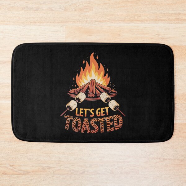 Item preview, Let’s Get Toasted Funny Marshmallow Campfire Camping  designed and sold by VerseFarm.