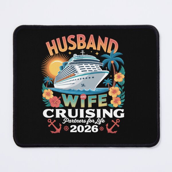 Item preview, Husband And Wife Cruise 2026 Vacation Couple Cruise designed and sold by RayhendersonArt.