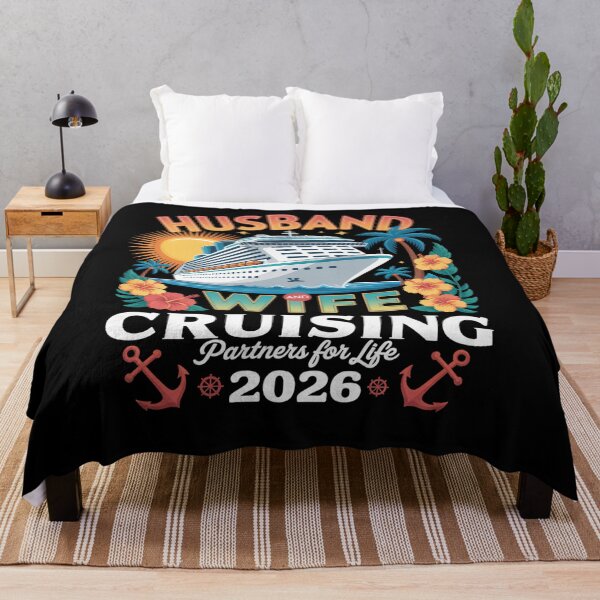 Item preview, Husband And Wife Cruise 2026 Vacation Couple Cruise designed and sold by RayhendersonArt.