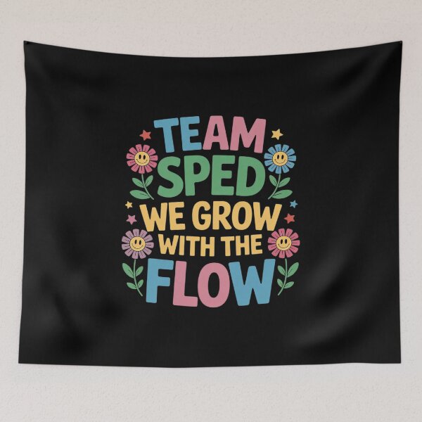 Item preview, Special education Teacher Team SPED Grow with the Flow  designed and sold by RsFilsingerArt.