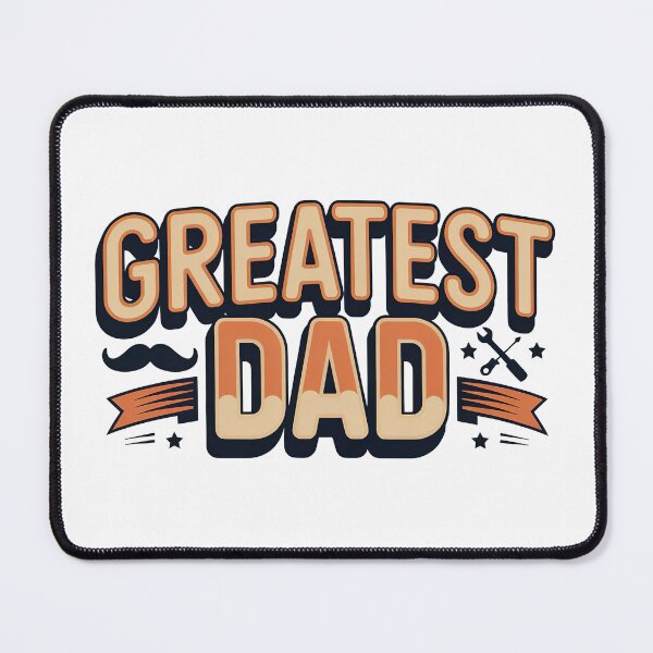 Item preview, Greatest Dad, Best Dad In The World designed and sold by graphic-genie.