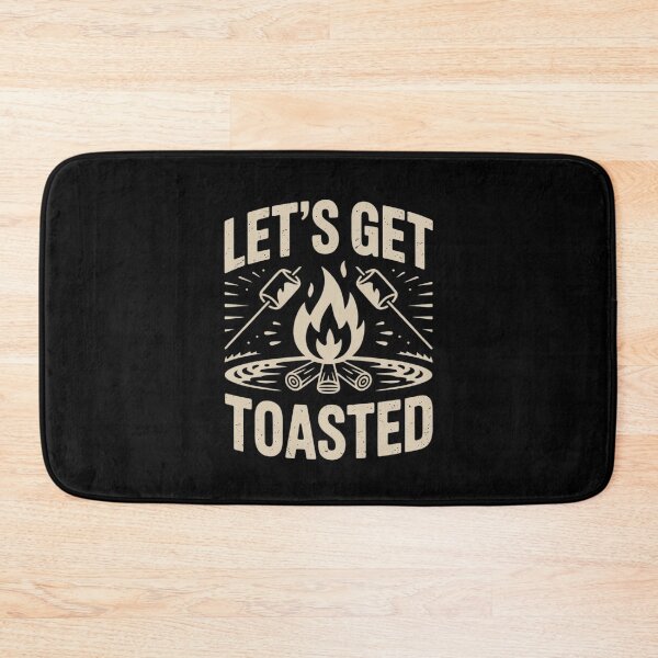 Item preview, Let's Get Toasted, Campfire, S'mores, Marshmallows, Camping  designed and sold by VerseFarm.