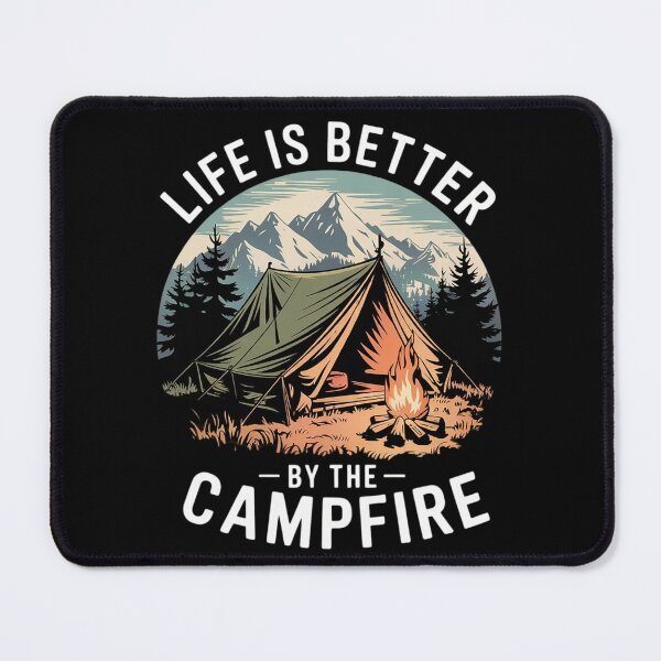 Item preview, Life is Better by The Campfire  designed and sold by VerseFarm.